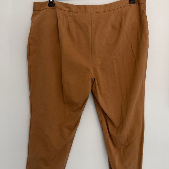 Talbots Hampshire Curvy Brown Pants - Picture 4 of 4